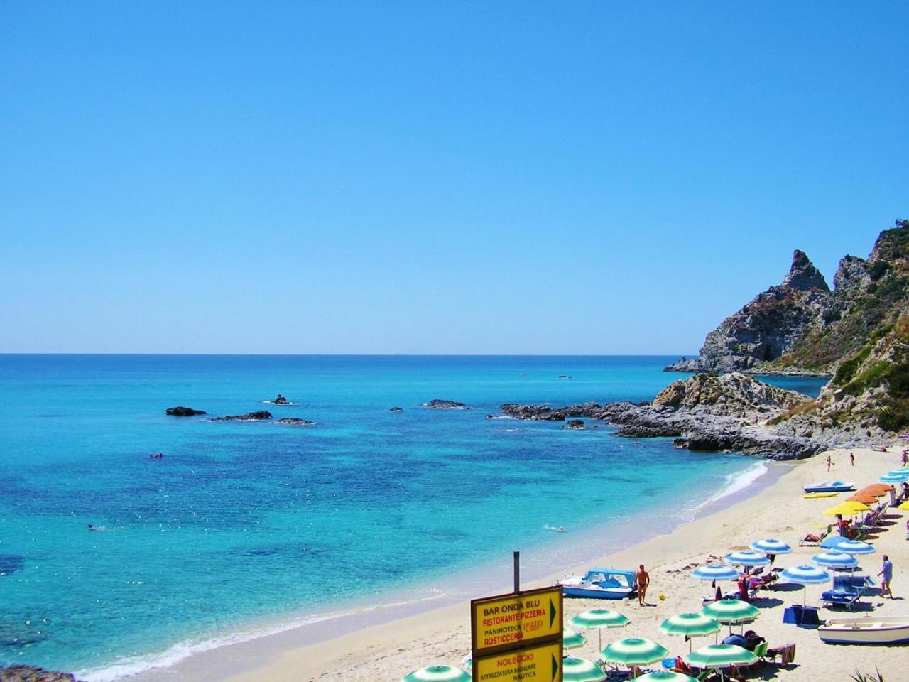 Hotel Marinella Capo Vaticano Dış mekan fotoğraf